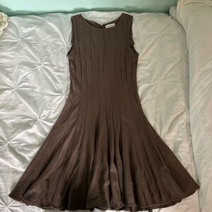 Calvin Klein Brown Fall Dress